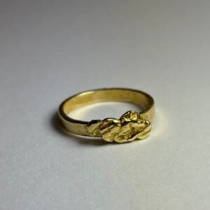 טבעת ענני מתכת פליז יציקה יפיפיה